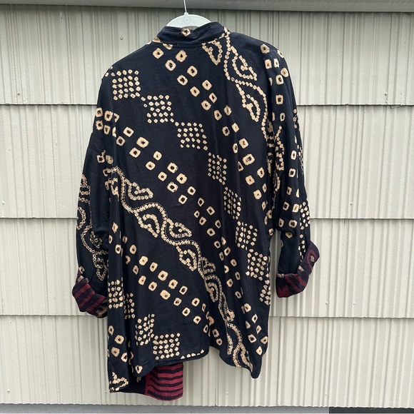 Vintage Batik fully reversible jacket - Picture 6 of 10